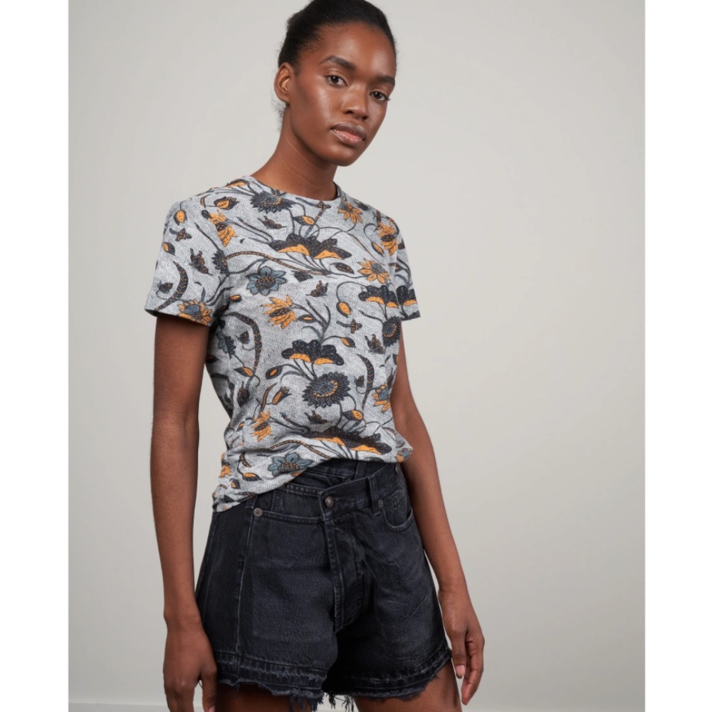 Ulla Johnson Estelle T-Shirt in Portofino - Picture 11 of 16